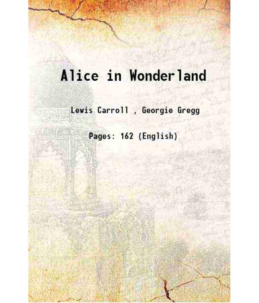 Alice In Wonderland Alice In Wonderland