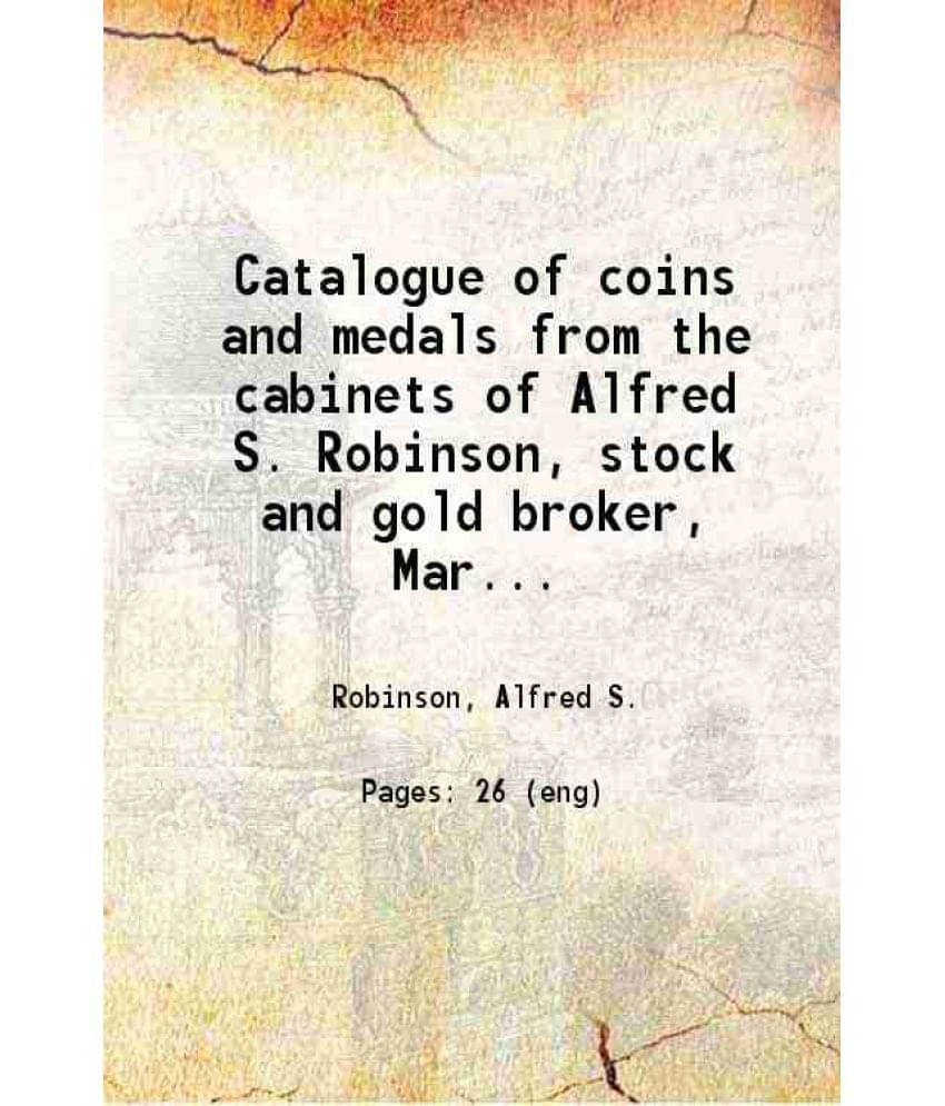     			Catalogue Of Coins And Medals From The Cabinets 1869 Hardcover