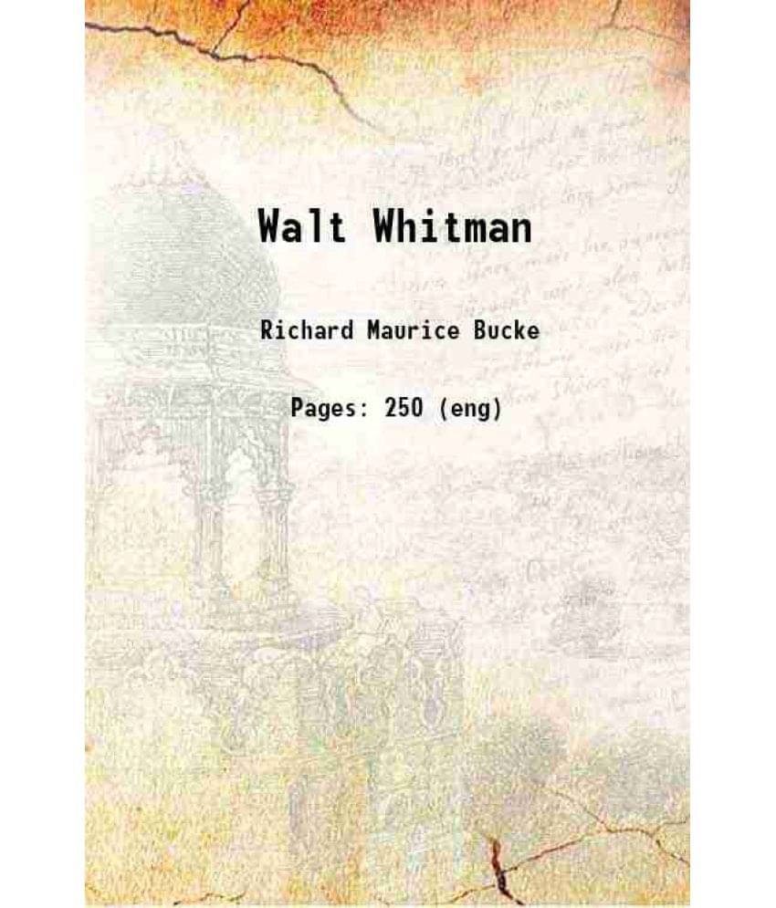 Walt Whitman 1883 Walt Whitman 1883