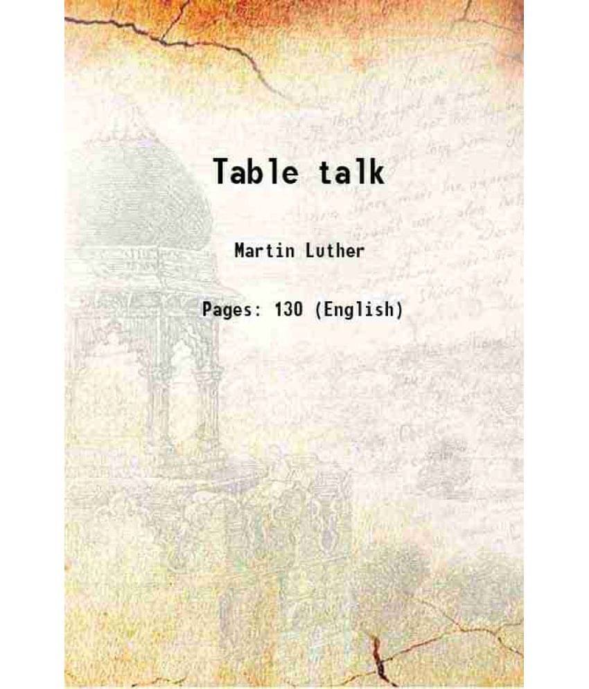     			Table Talk