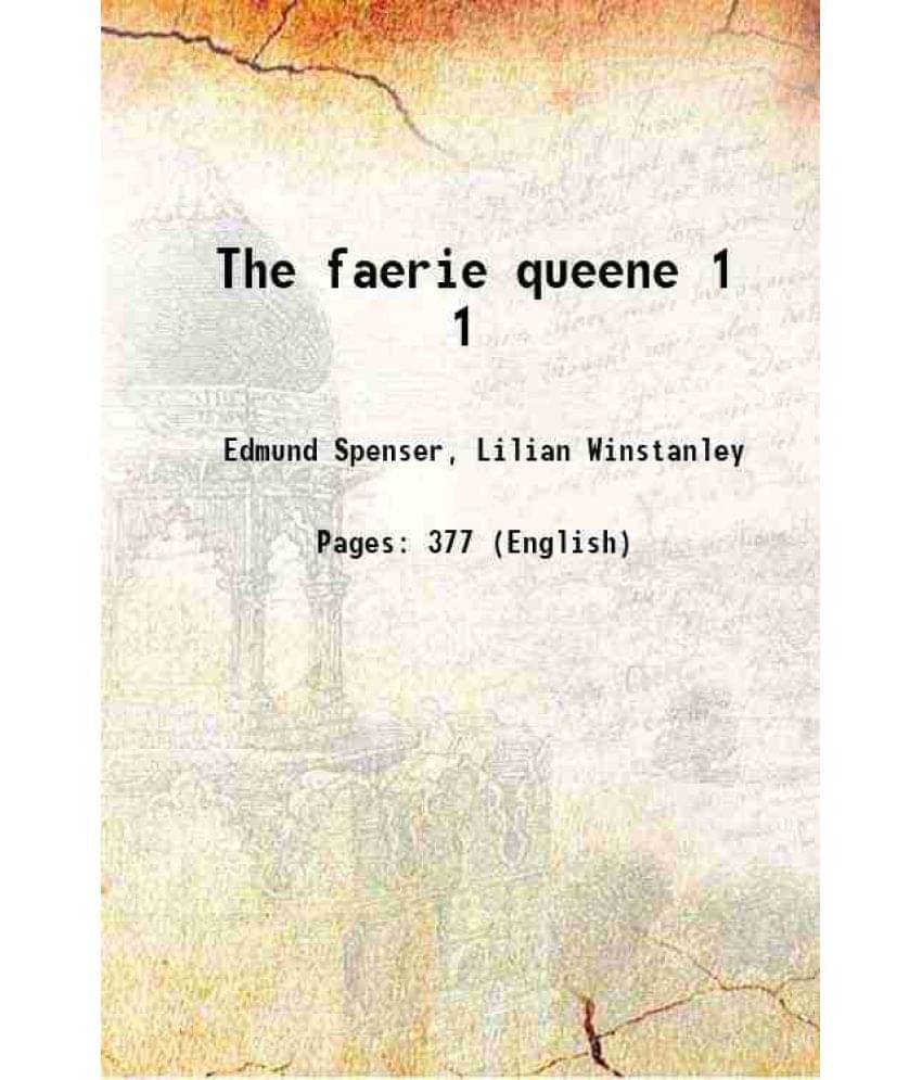     			The Faerie Queene Volume 1
