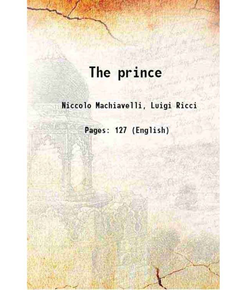 The Prince 1921 The Prince 1921