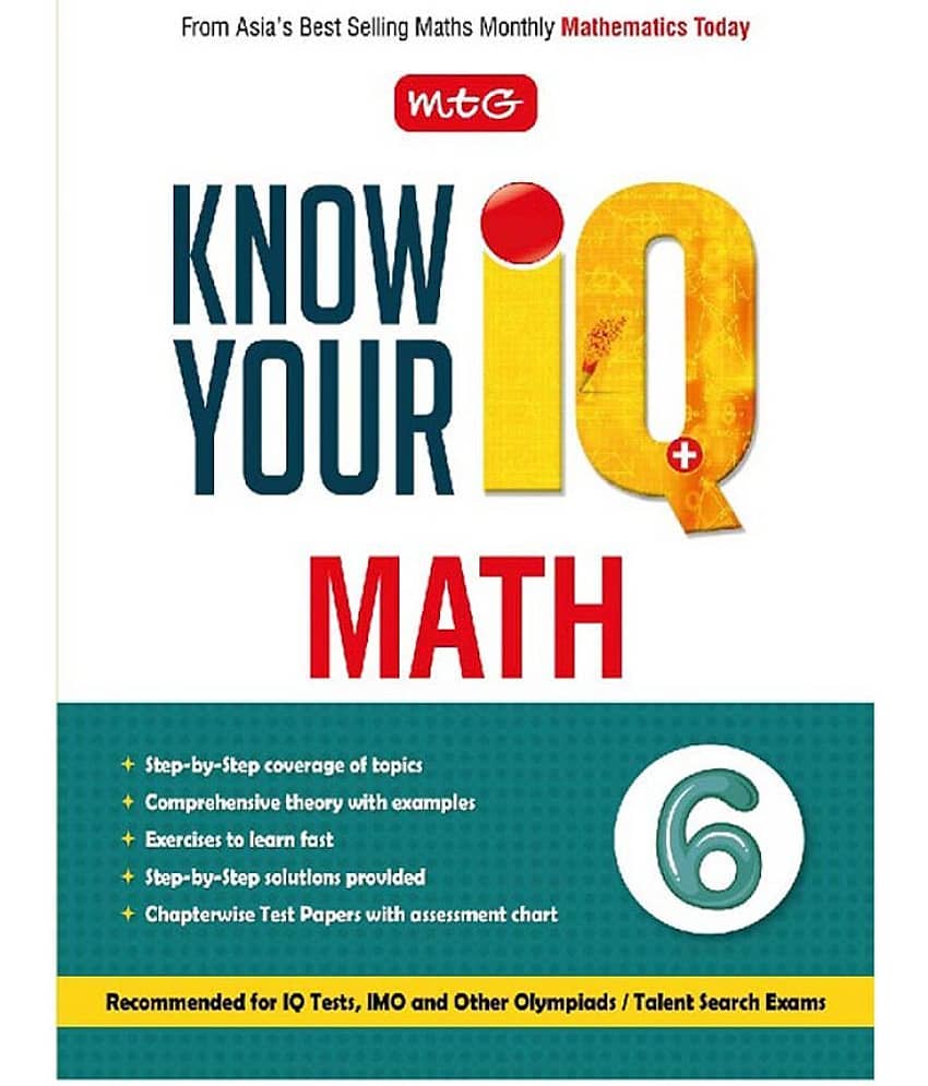 Know your IQ Maths Class-6 - Stationery | Buy online on ZillyBuy