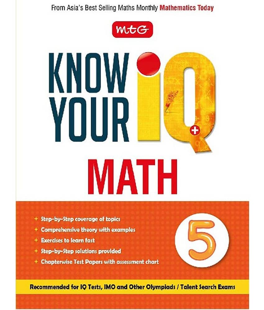 Know your IQ Maths Class-5 - Stationery | Buy online on ZillyBuy