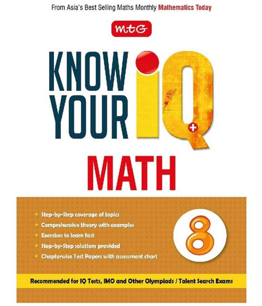     			Know your IQ Maths Class-8