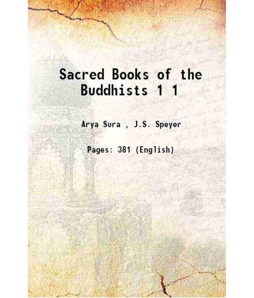 Sacred Books Of The Buddhists Volume 1 1895 Sacred Books Of The Buddhists Volume 1 1895