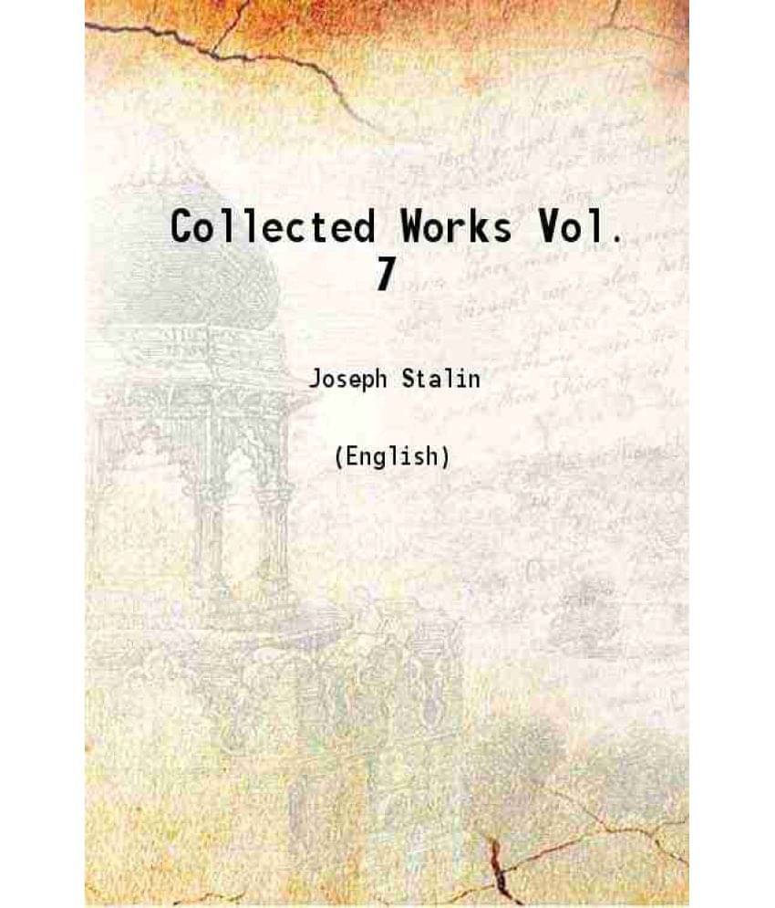     			Collected Works Volume 7Th 1954