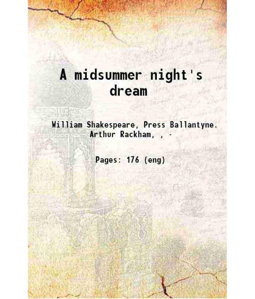 A Midsummer Night'S Dream A Midsummer Night'S Dream