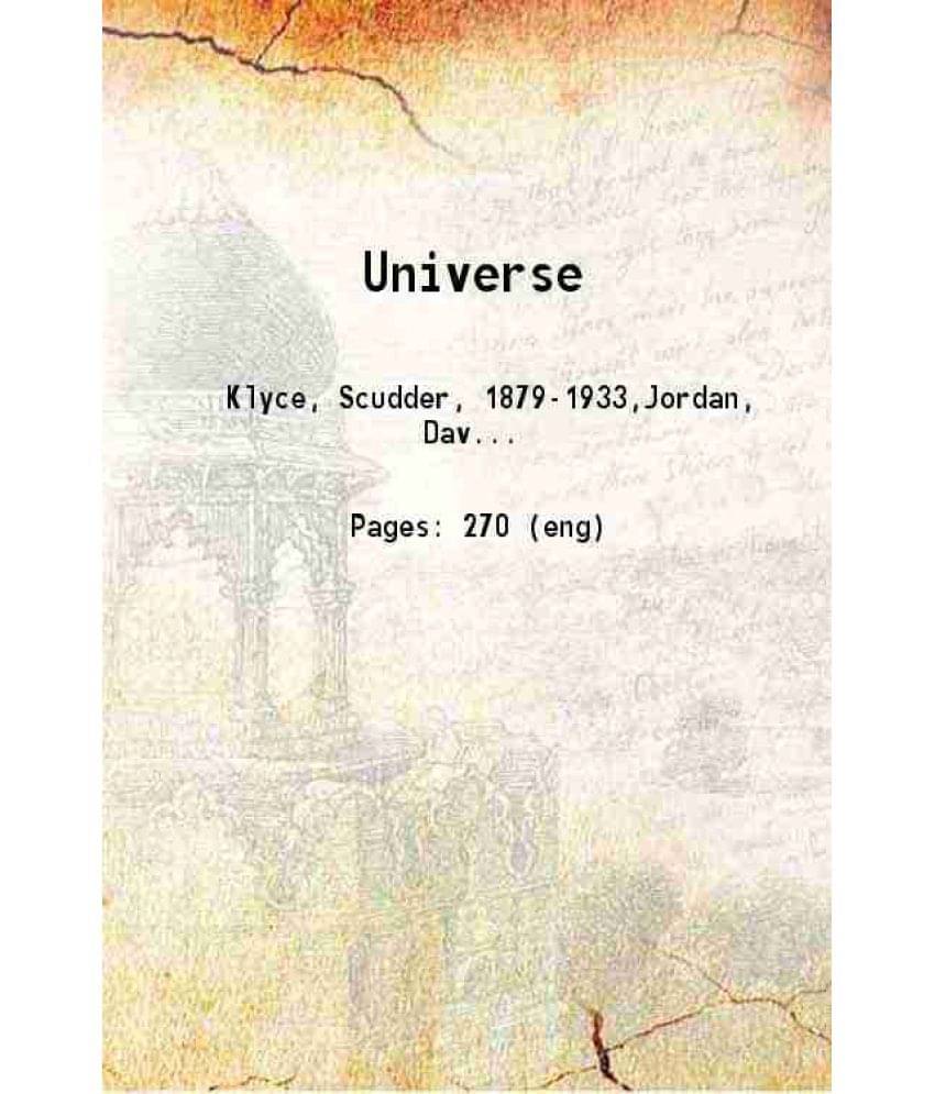 Universe 1921 Universe 1921