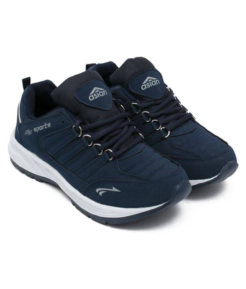     			ASIAN Blue Men's Sports Running Shoes