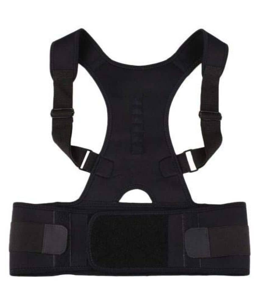 MPMART Real Doctor Black Back Support Belt Pack Of 1