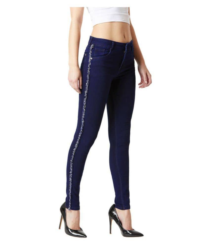 Miss Chase Denim Jeans - Navy - Jeans | Buy online on ZillyBuy