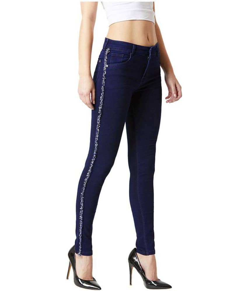 Miss Chase Denim Jeans - Navy - Jeans | Buy online on ZillyBuy