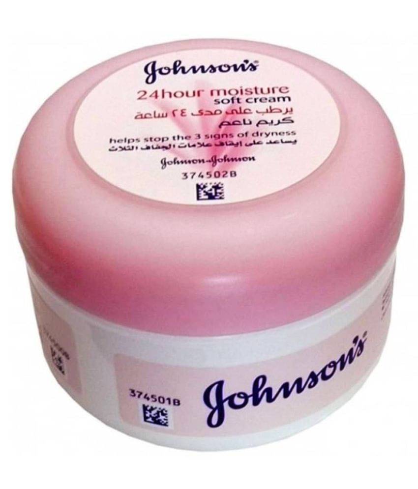 Click Store Johnson's 24 Hour Moisture Soft Cream Moisturizer 200ML ml Click Store Johnson's 24 Hour Moisture Soft Cream Moisturizer 200ML ml