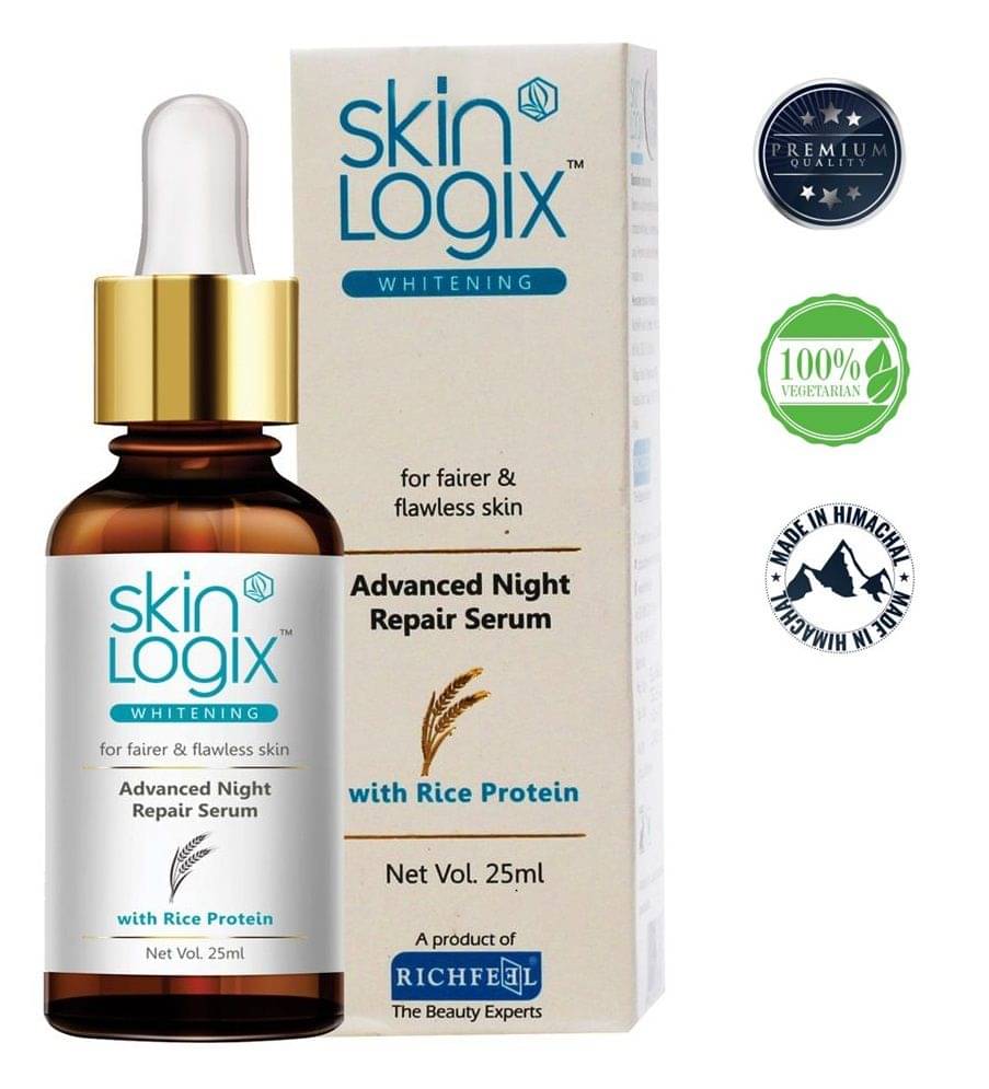 Richfeel Skin Logix Whitening Advanced Night Repair Serum 25 ML     			Richfeel Skin Logix Whitening Advanced Night Repair Serum 25 ML
