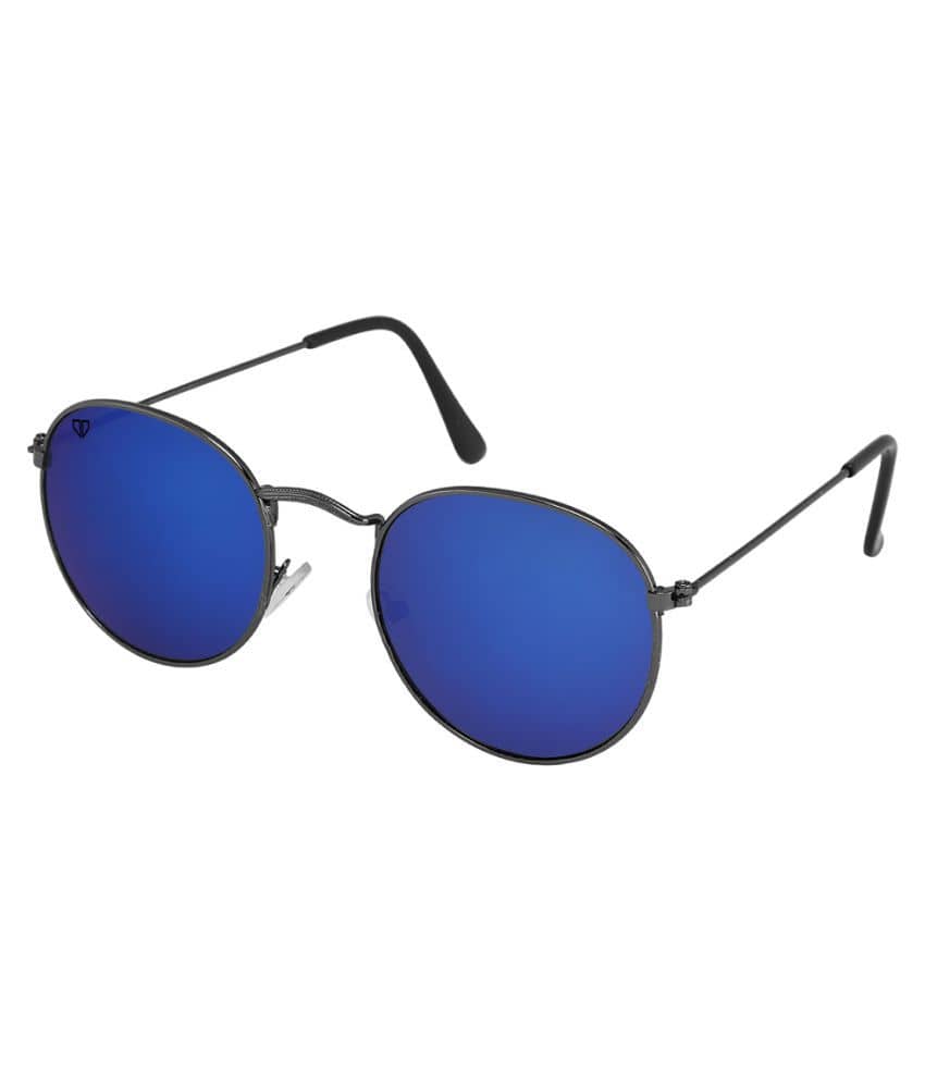 Walrus - Blue Oval Sunglasses ( WS-RYL-II-201818 ) - Sunglasses | Buy online on ZillyBuy