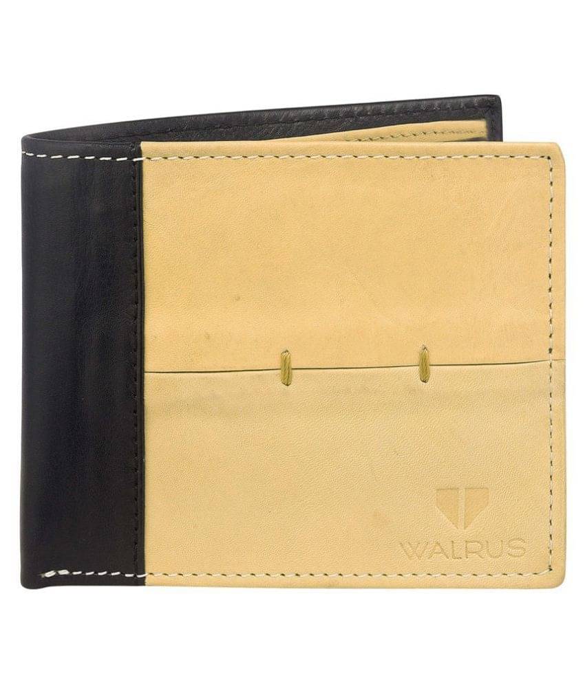     			Walrus Leather Multi Formal Regular Wallet