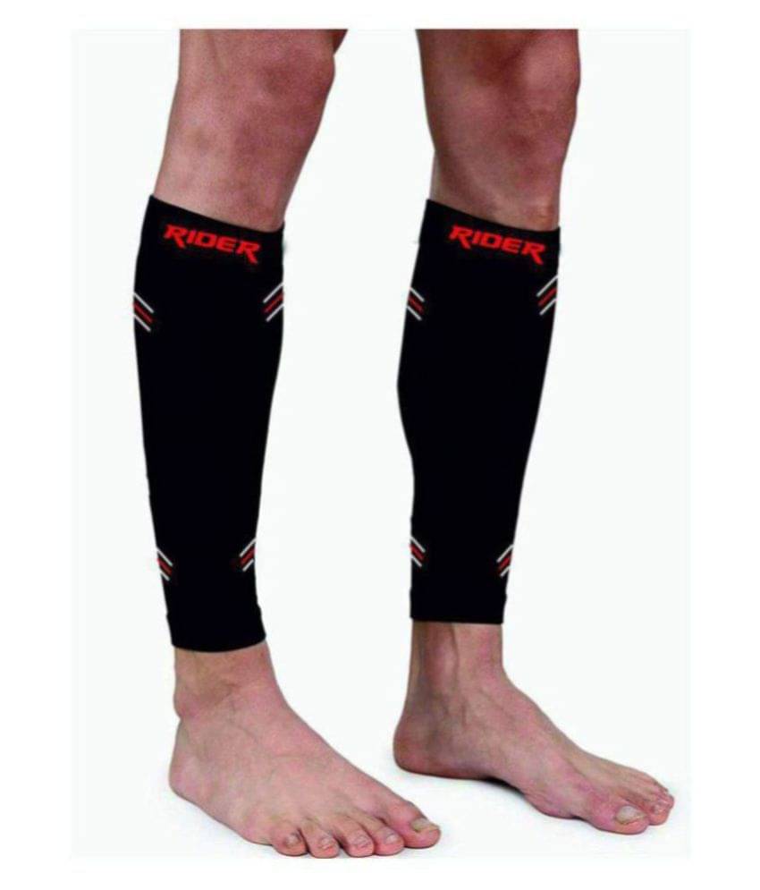     			Just Rider Calf Compression Free Size Leg Sleeves, Leg Knee Long Sleeve , Knee Support For Running ,Football ,Cricket Men & Women