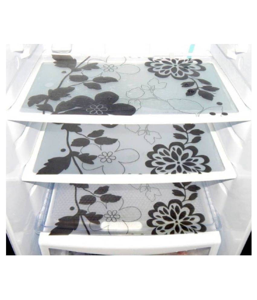 Set of 3 PVC Transparent Fridge Mats Set of 3 PVC Transparent Fridge Mats