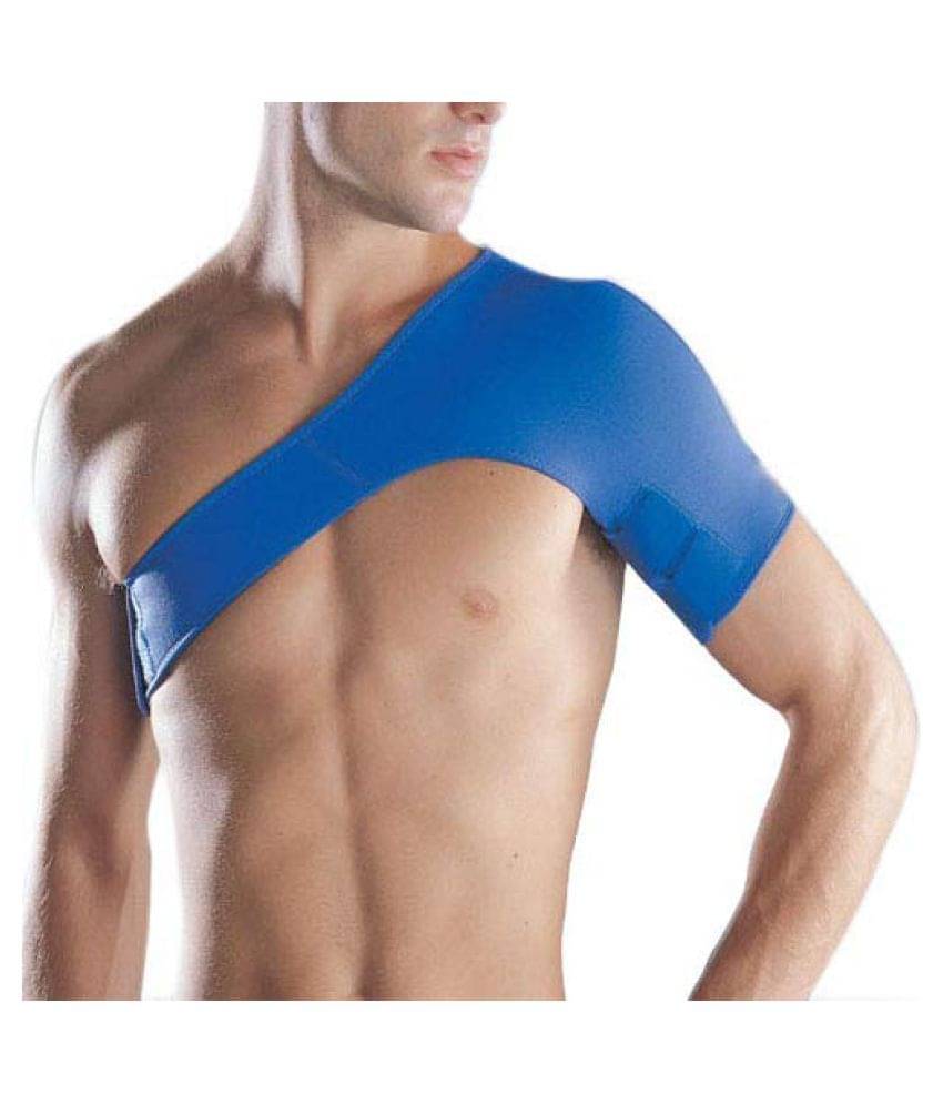 Witzion Shoulder Support Shoulder Brace Blue - Left Free Size Witzion Shoulder Support Shoulder Brace Blue - Left Free Size