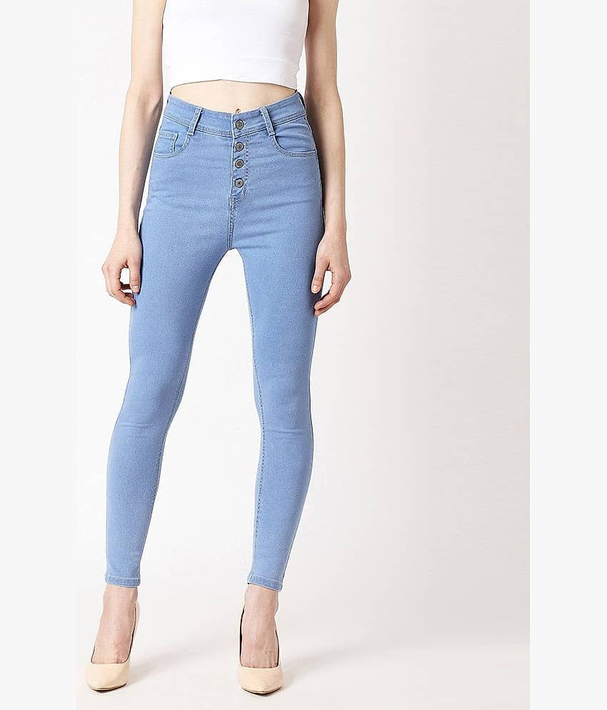 Miss Chase Denim Jeans - Blue - Jeans | Buy online on ZillyBuy