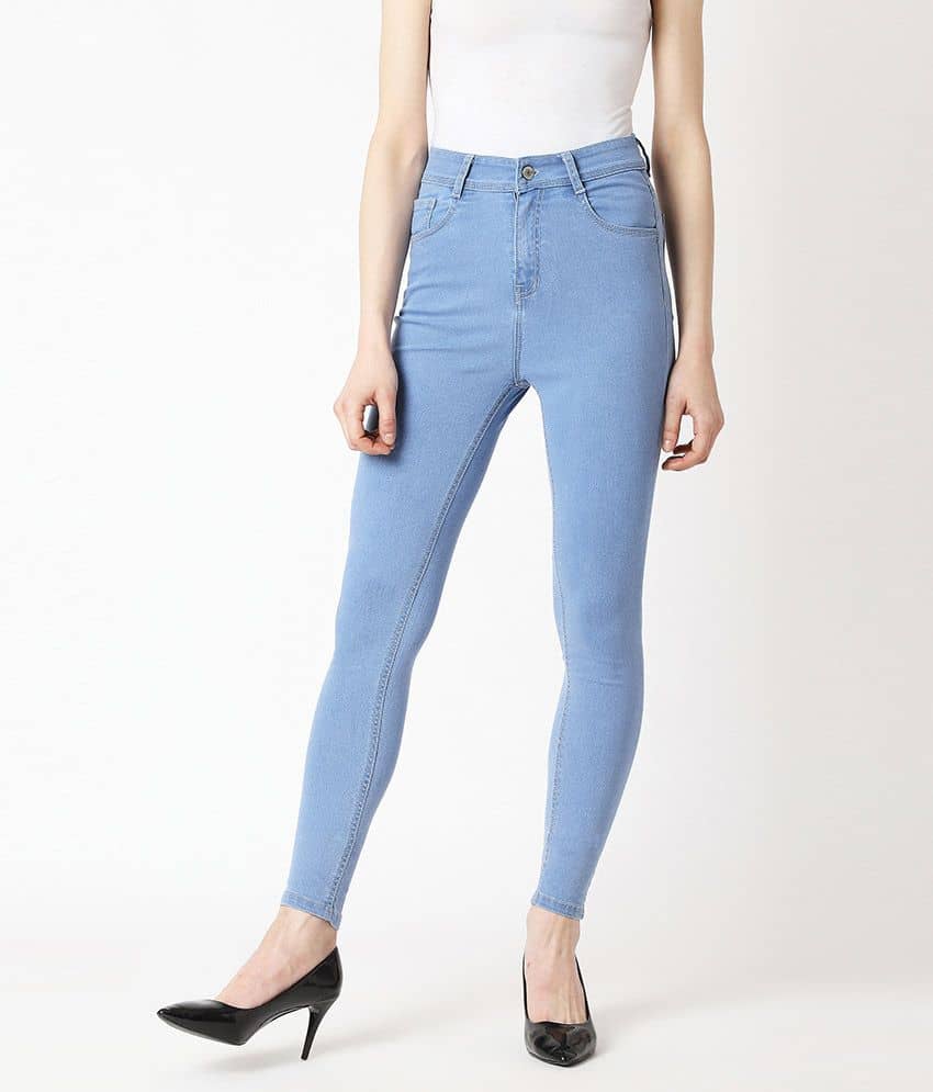 Miss Chase Denim Jeans - Blue - Jeans | Buy online on ZillyBuy