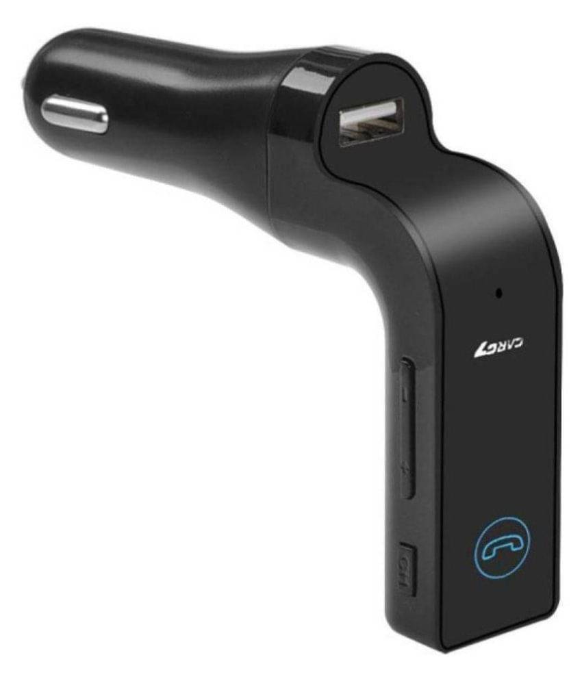 Zaptin Car Mobile Charger Wireless In-Car FM Radio Adapter Car Kit Black Zaptin Car Mobile Charger Wireless In-Car FM Radio Adapter Car Kit Black