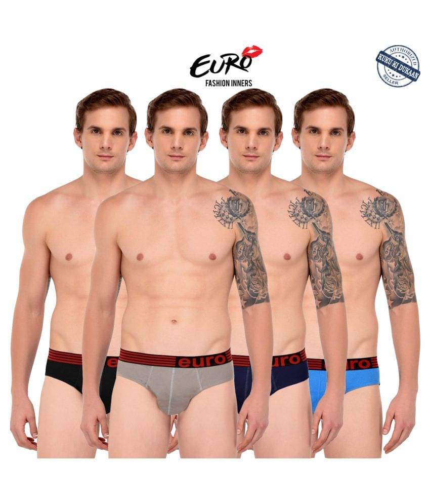 Euro Multi Brief Pack of 4 Euro Multi Brief Pack of 4