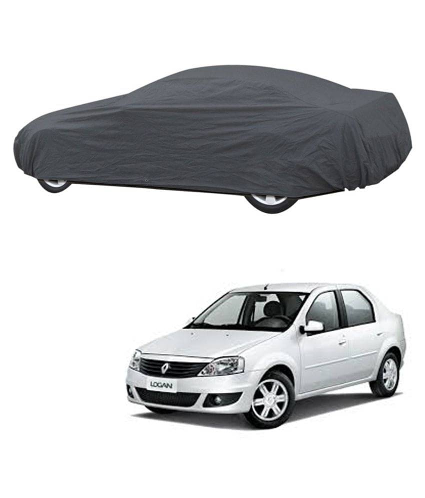     			Autoretail Grey Color Dust Proof Car Body Polyster Cover Polyster For Mahindra Logan