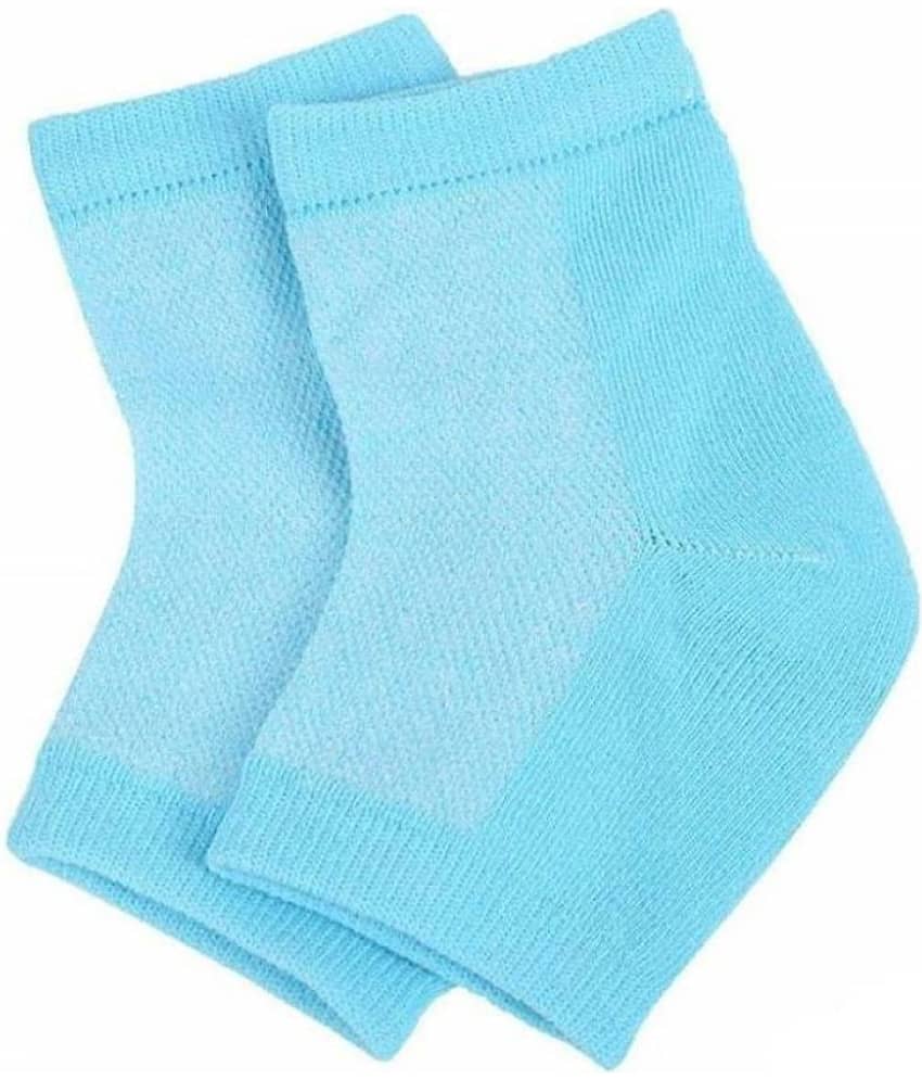 Anti heel crack set socks pain foot gel relief Heel Support (1Pc) Multi Color - Socks | Buy online on ZillyBuy