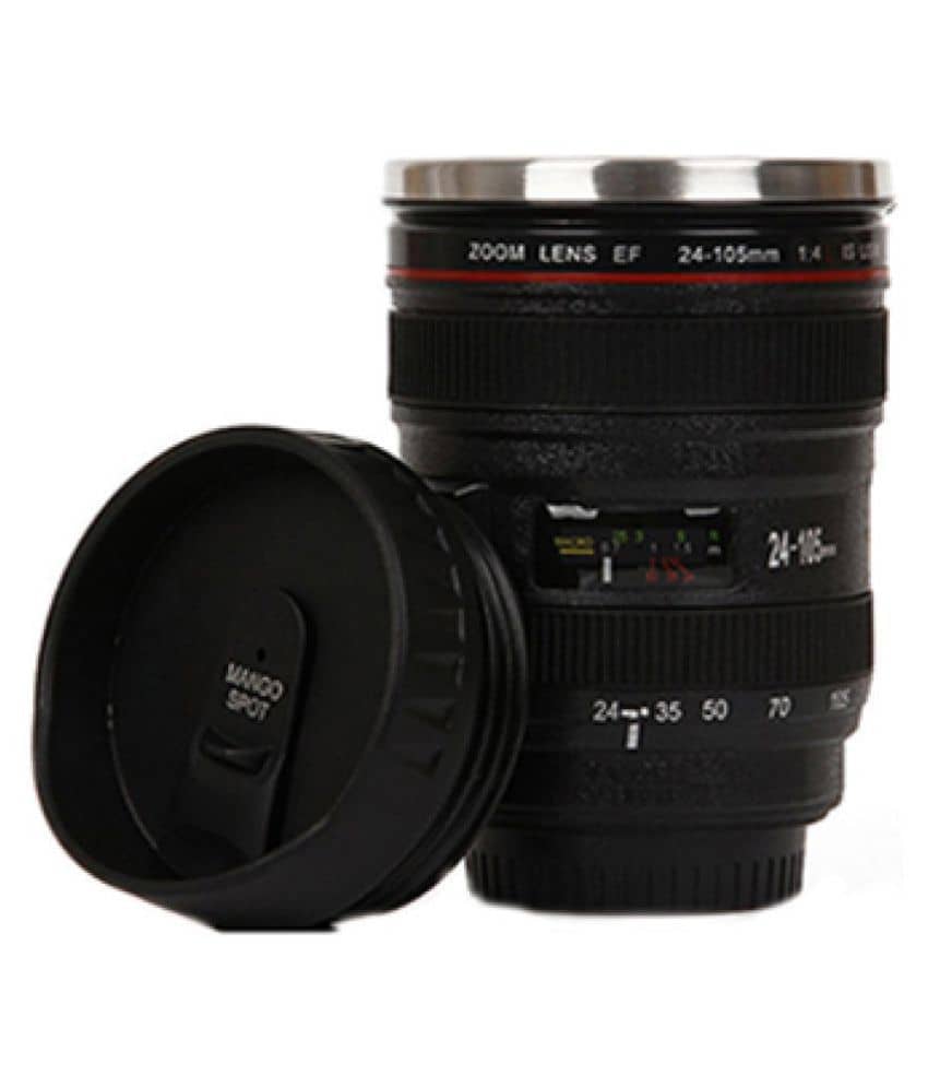 Gadget Hero's Camera Lens Thermos Steel Coffee Mug 1 Pcs mL