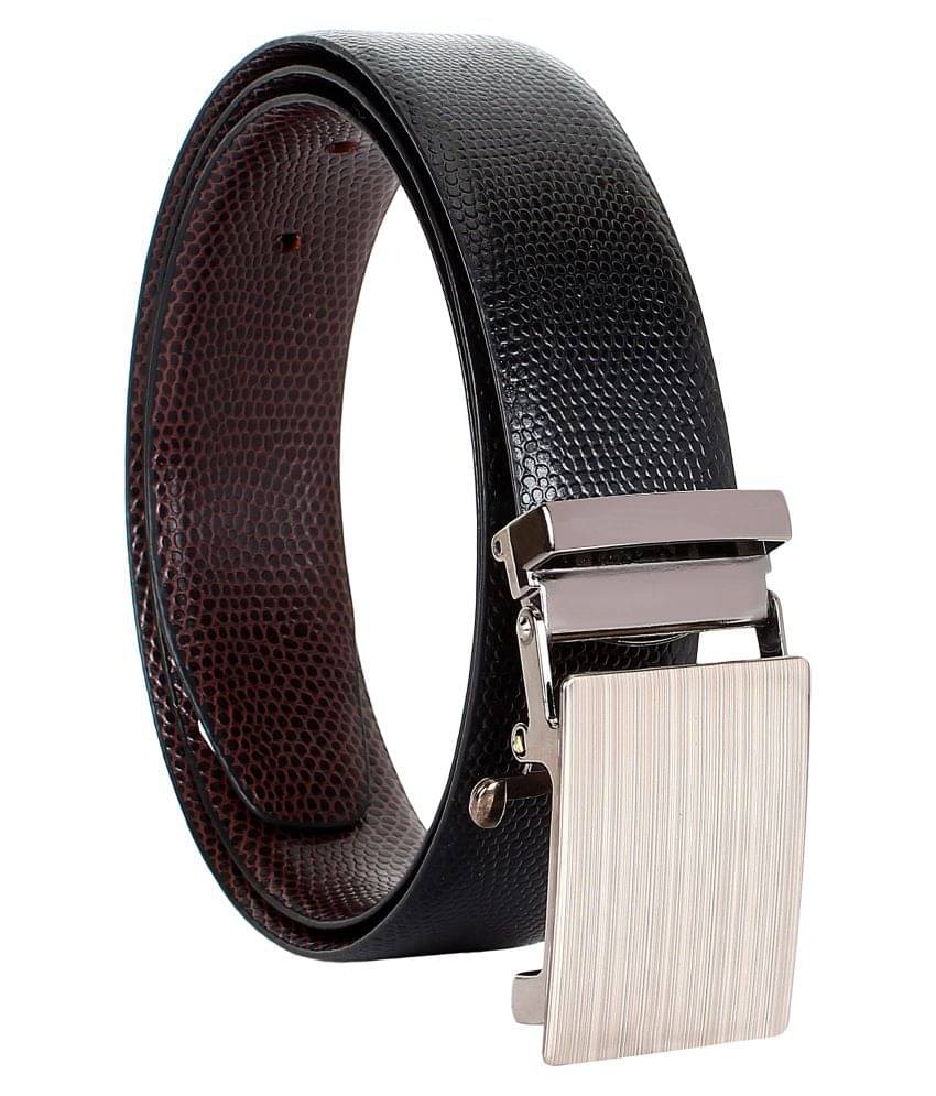     			Amicraft Black Leather Formal Belt