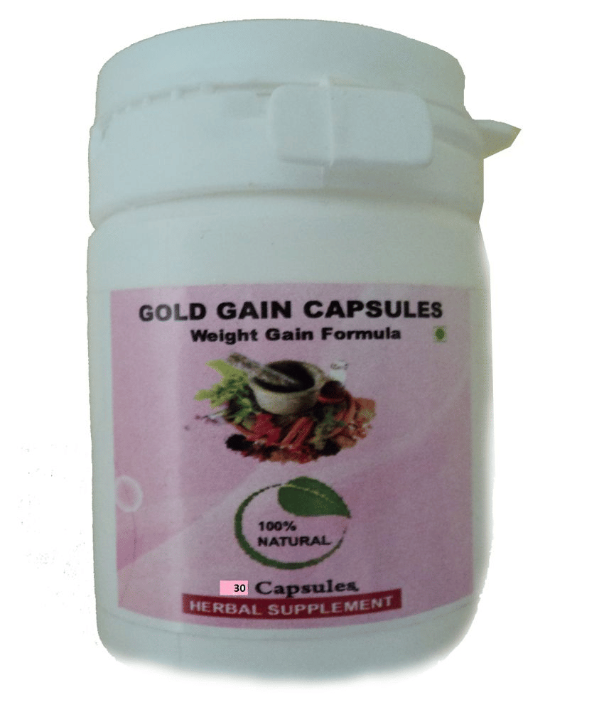 BioMed GOLD GAIN CAPSULES ( Weight Gain) 30 no.s Unflavoured