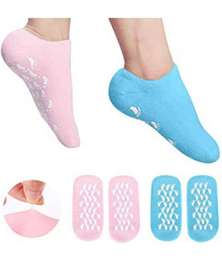 Gel Pad heel socks Free Size(Blue Color) - Socks | Buy online on ZillyBuy