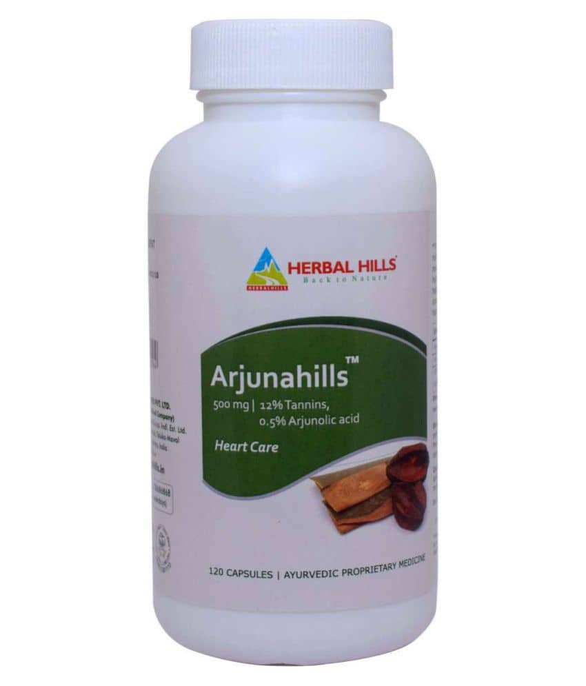 Herbal Hills Arjunahills 120 Capsule 500 Mg