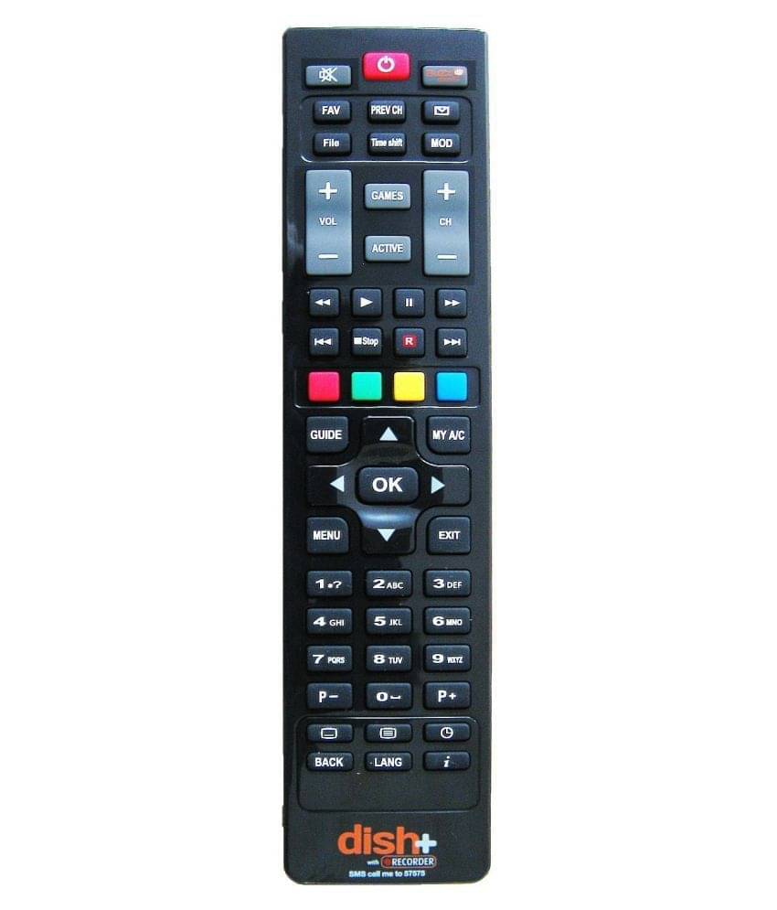 MILLIMAX Dish DTH Remote Compatible with Dish TV Remote MILLIMAX Dish DTH Remote Compatible with Dish TV Remote
