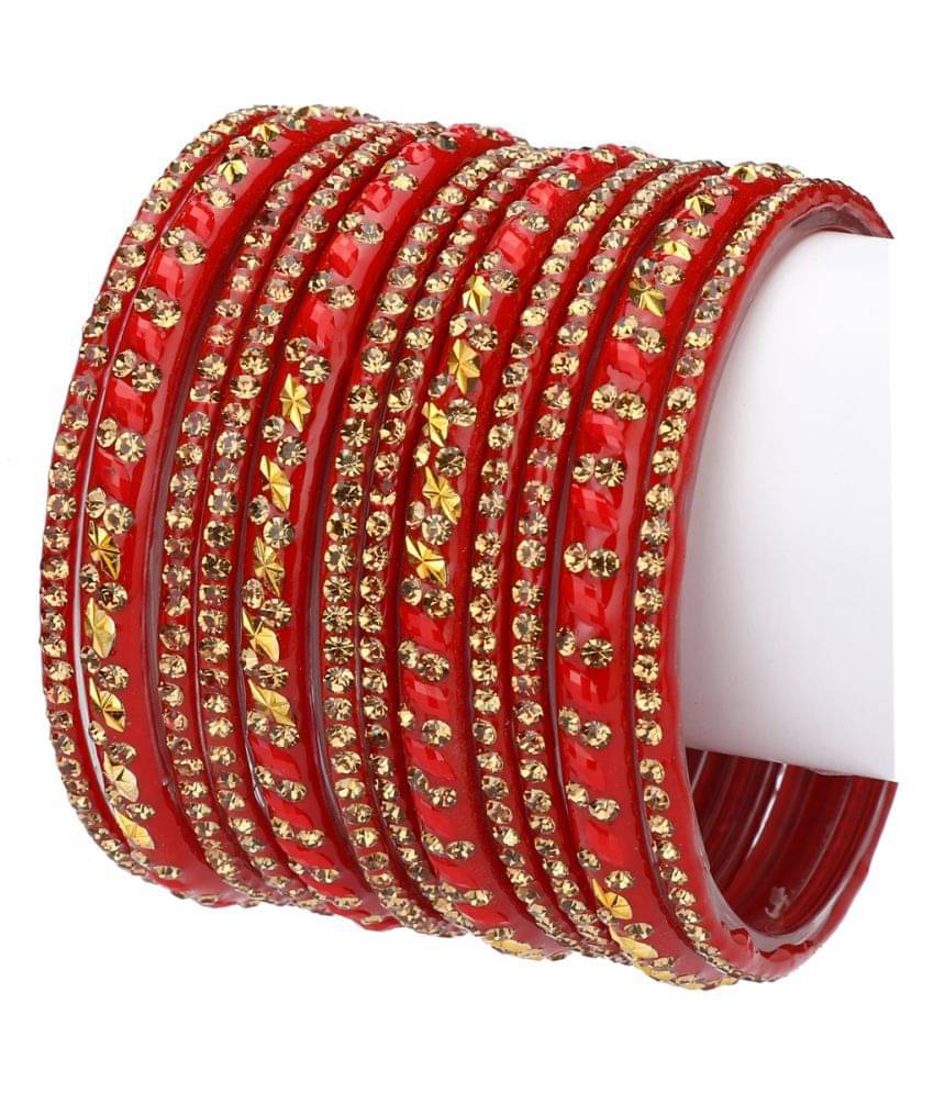     			AFAST - Red Bangle (Pack of 1)