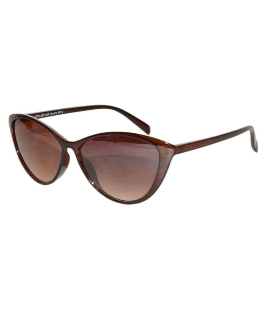     			Peter Jones - Brown Cat Eye Sunglasses ( Pack of 1 )