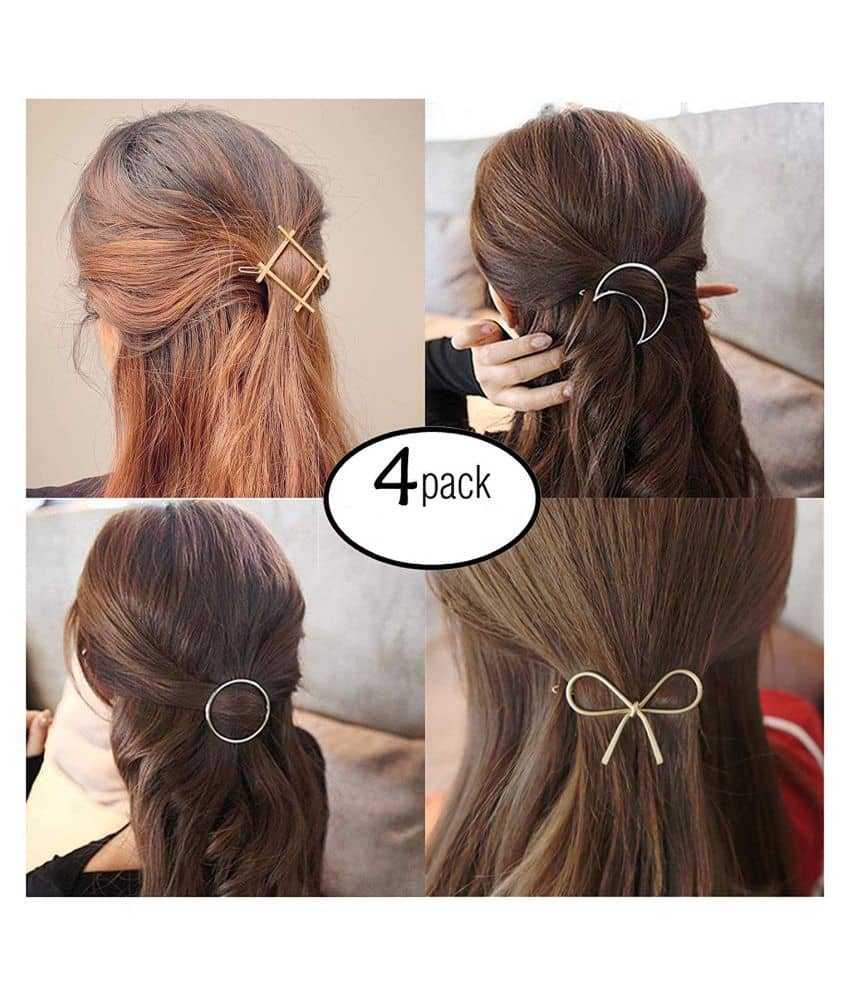 FOK Gold Party Hair Clip - Jewellery Sets | Buy online on ZillyBuy