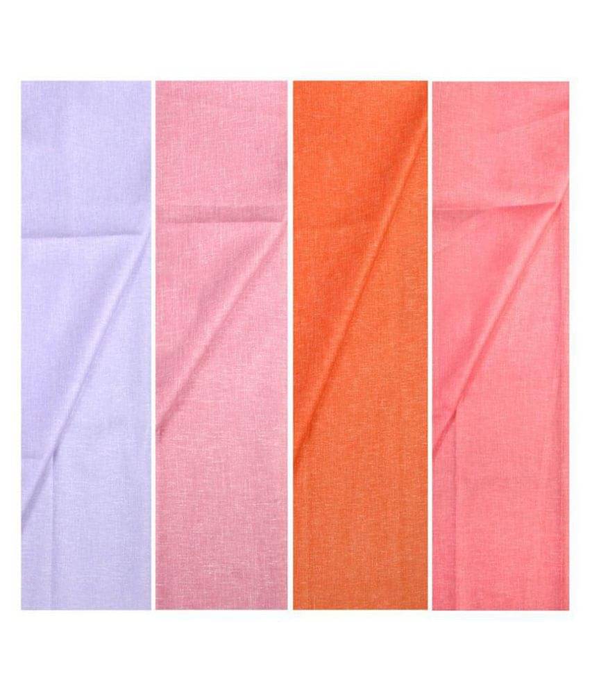 KUNDAN SULZ GWALIOR Multi Cotton Blend Unstitched Shirt pc KUNDAN SULZ GWALIOR Multi Cotton Blend Unstitched Shirt pc