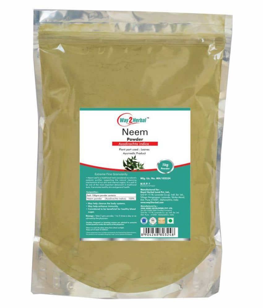 Way2Herbal Neem  Powder 1 kg