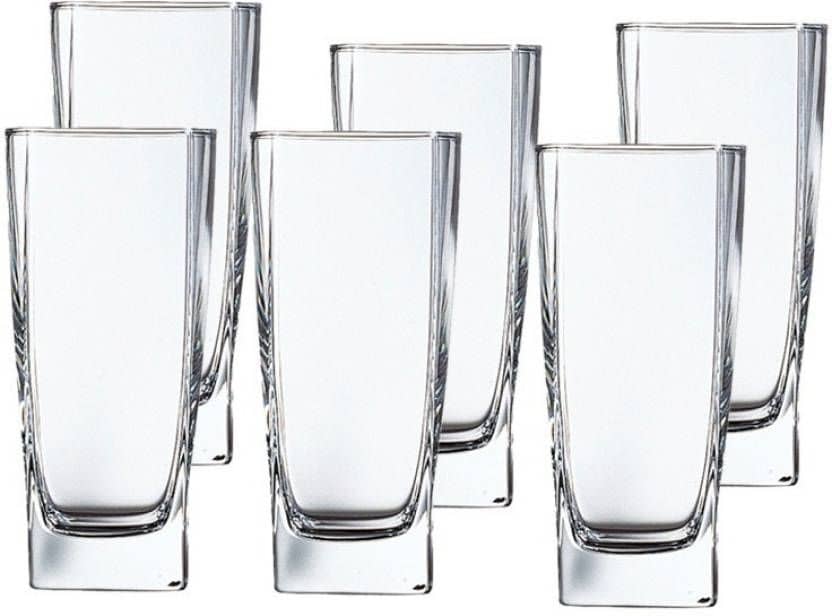 Somil Water/Juice  Glasses Set,  280 ML - (Pack Of 6)