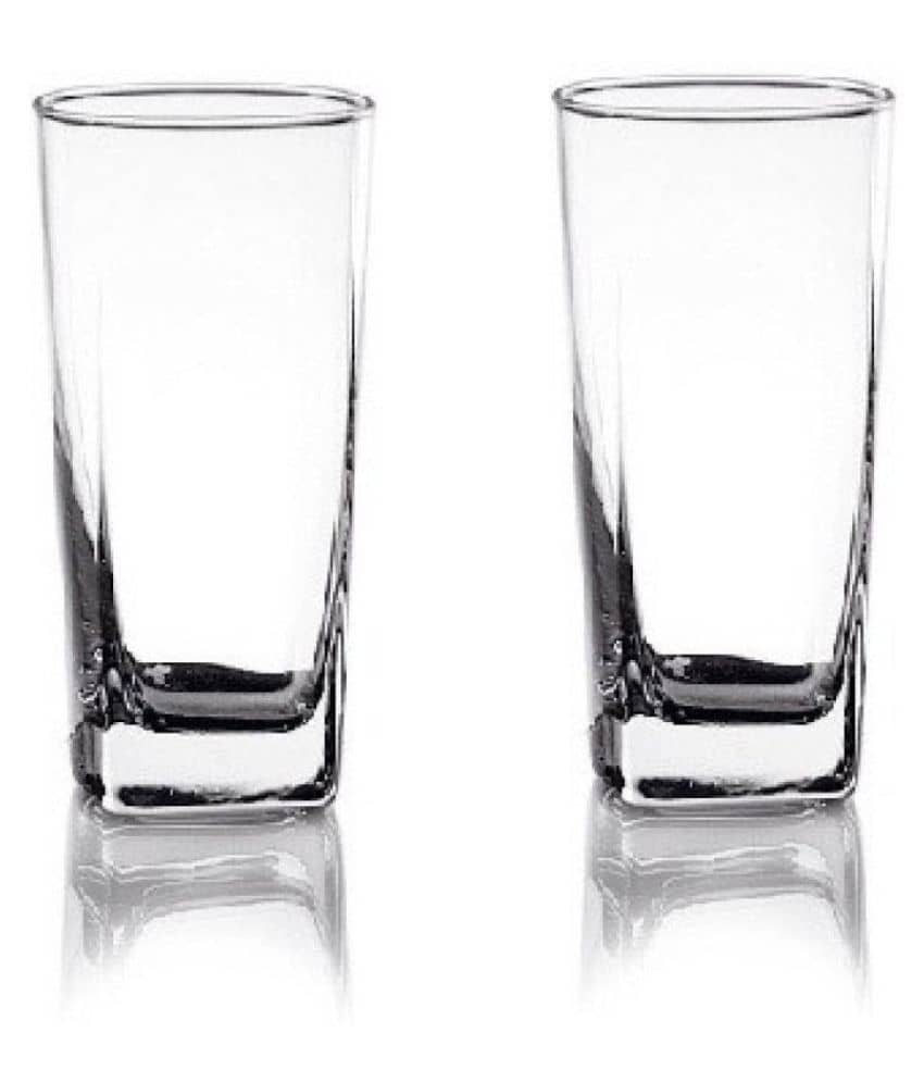Somil Water/Juice  Glasses Set,  350 ML - (Pack Of 2)