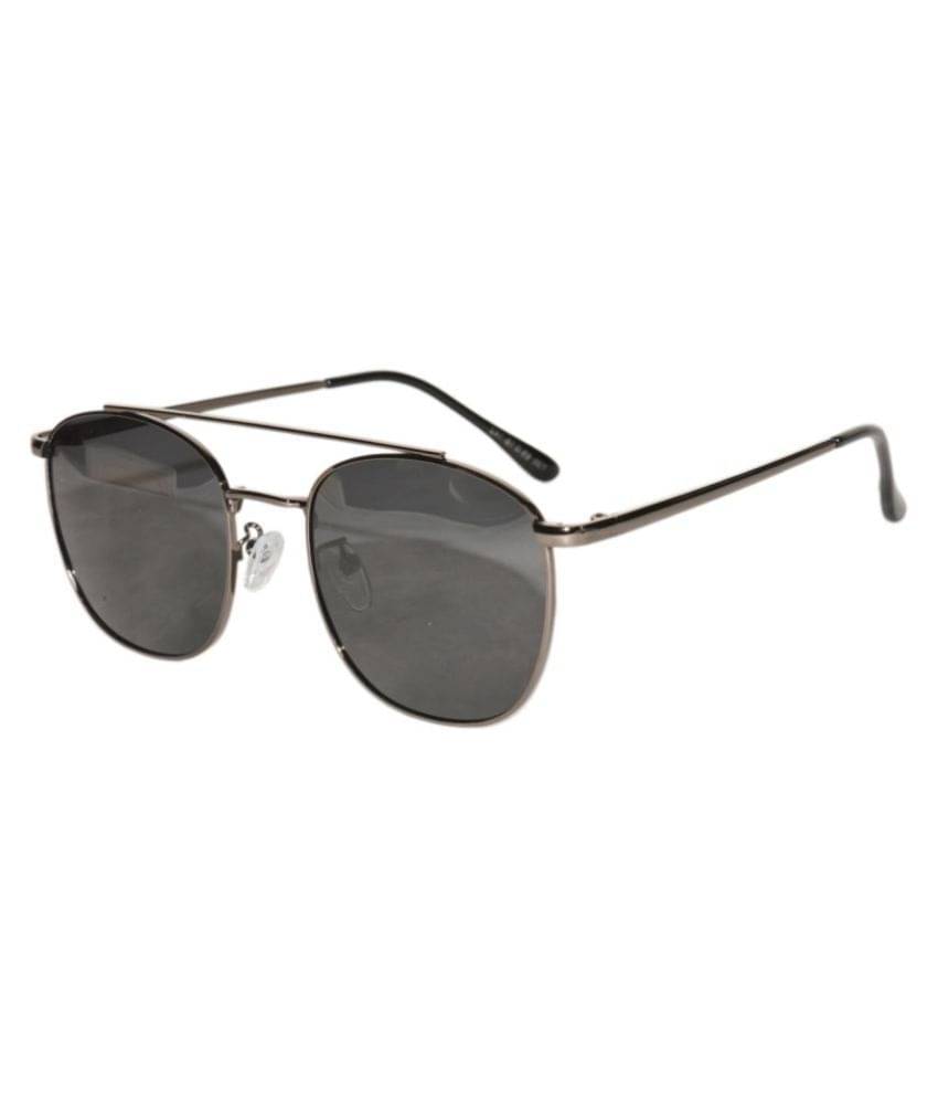     			Peter Jones - Silver Square Sunglasses ( Pack of 1 )