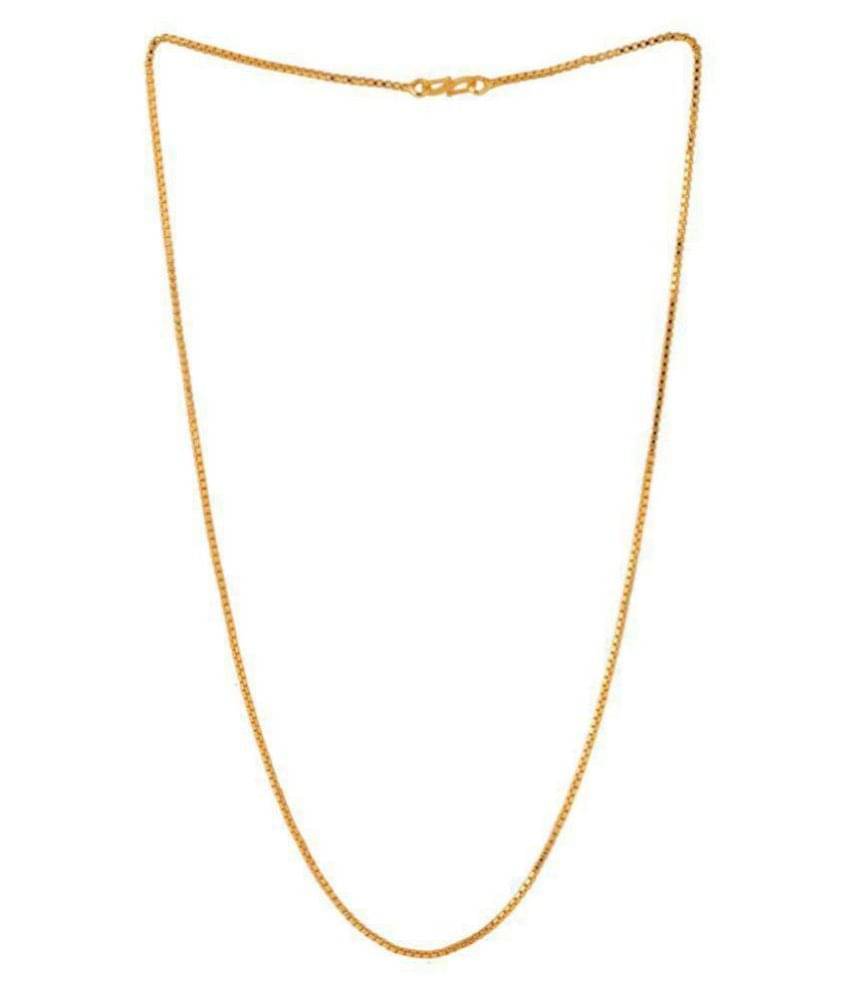     			shankhraj mall Gold Plated Chain ( Set of 1 )