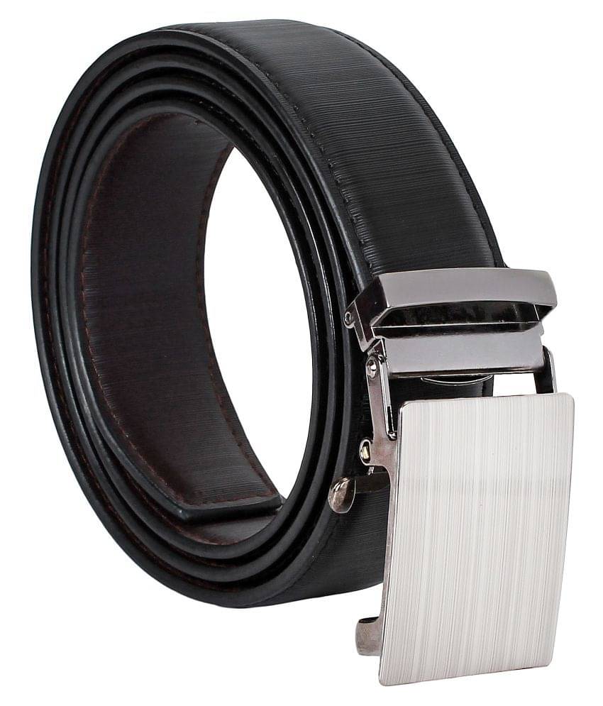     			Amicraft Black Leather Formal Belt