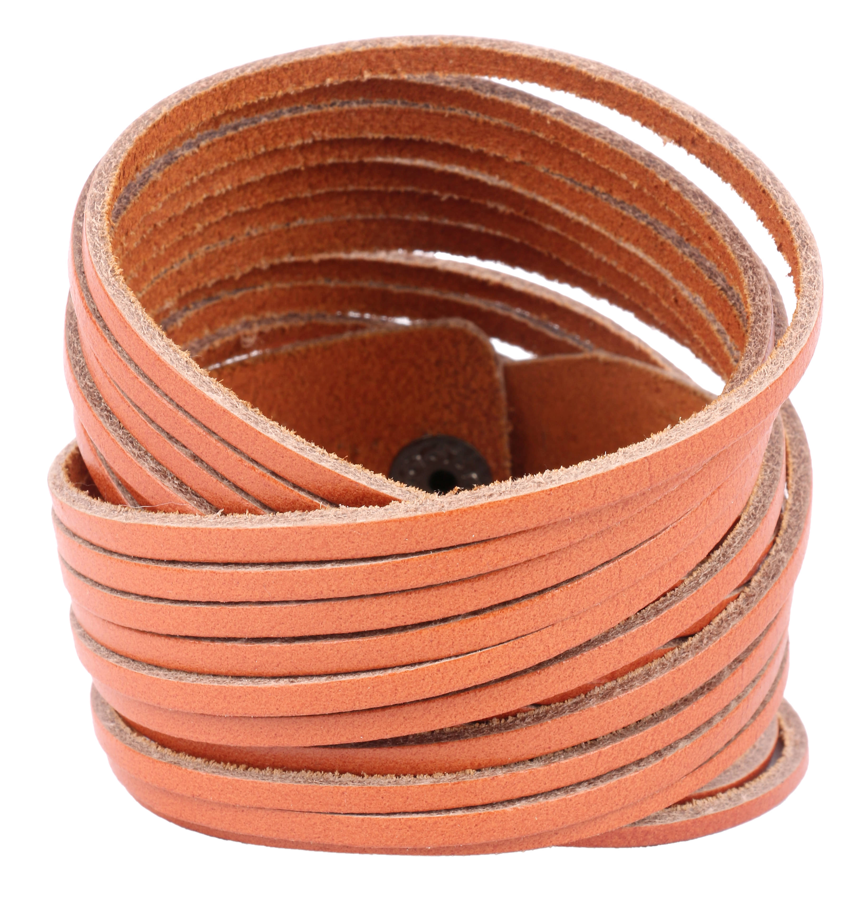 The Jewel Box Brass Orange Bracelet For Men The Jewel Box Brass Orange Bracelet For Men