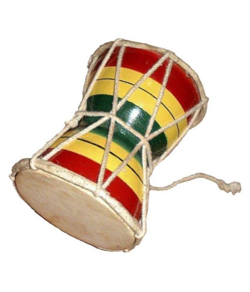     			abhay collection  Original Wood Damru