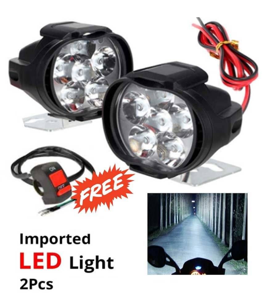     			Bisht Sons Fog Light For Two Wheelers - Bright White
