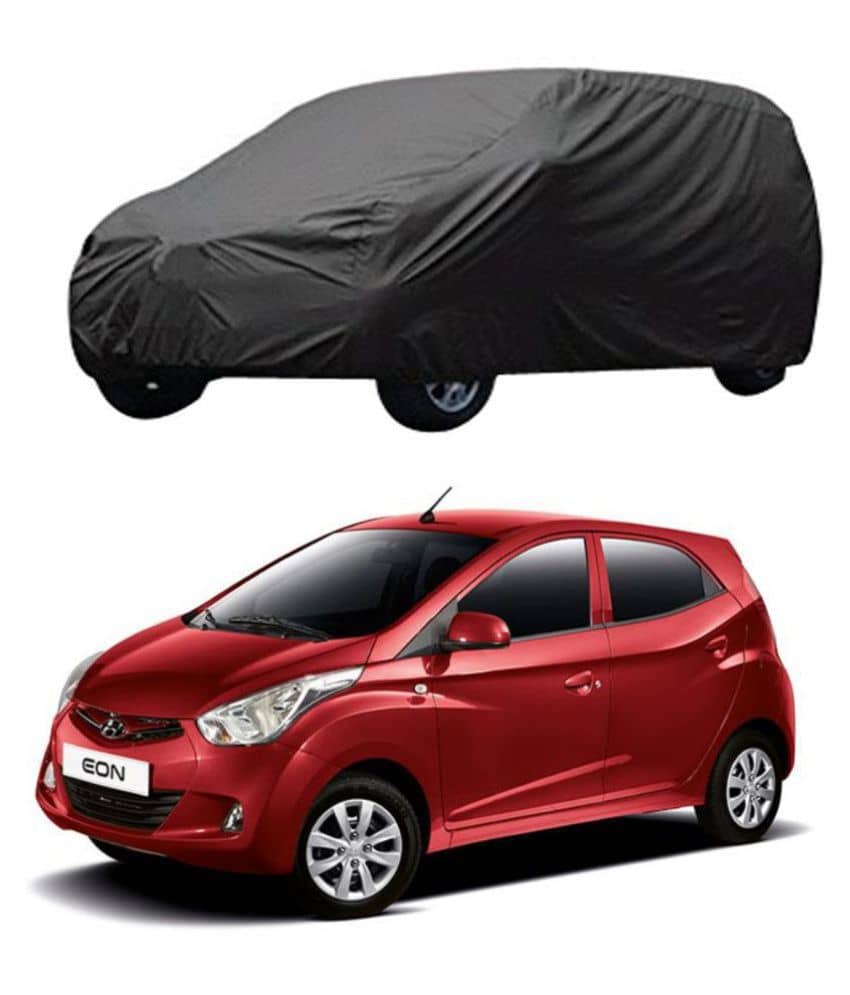 Autoretail Grey Color Car Cover Polyster For Hyundai Eon
